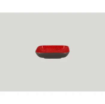 Ruby miska čtvercová 32,5 cl - červená