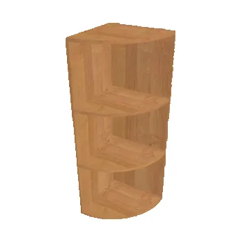 Policová skříň Skříň policová rohová pravá - DR 3 P