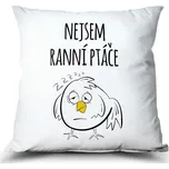 Ahome Dekorační polštářek s potiskem 37 x 37 cm