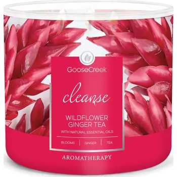 Svíčka Goose Creek Candle svíčka Aromatherapy Wildflower Ginger Tea, 411 g