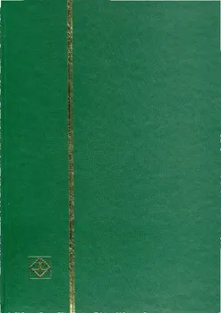 Obal pro sběratelský předmět Leuchtturm Basic album na známky A4 64 stran zelené
