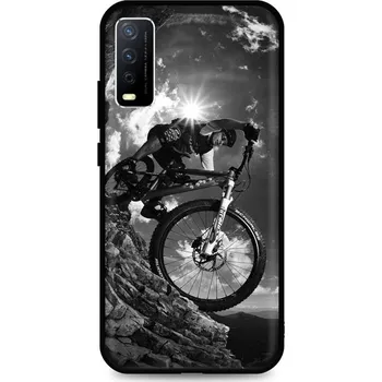 Pouzdro na mobilní telefon Kryt Vivo Y11s silikon Mountain Rider (obal neboli pouzdro na Vivo Y11s)