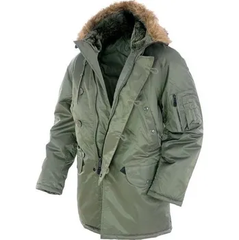 Pánská parka Mil-Tec US Teesar N3B Basic zelená L