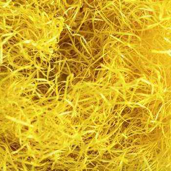 Pro ptáka Dřevitá vlna žlutá Hmotnost: 1 kg