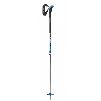 Trekingová hůl LEKI Aergonlite 2 černá/modrá 2021/22 110 - 145 cm