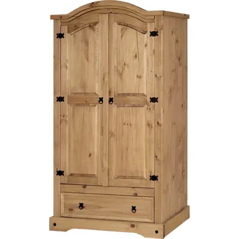 Šatní skříň CORONA 3 Skříň 2dveřová 103 cm vosk