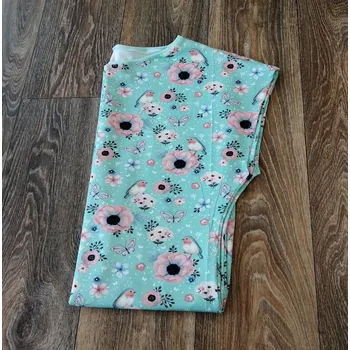 Dámské šaty Yháček Šaty dámské Yháček, ptáčci a růže na mentolové Velikost:: M