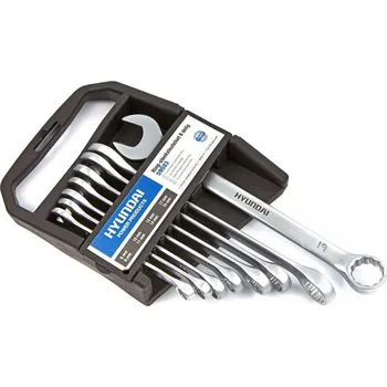 Sada nářadí Sada 8 ks očkoplochých klíčů 8 - 19 mm , HYUNDAI (Hyundai Power Products)