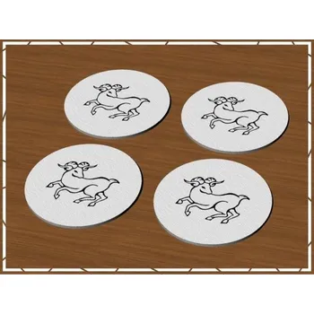 Podtácek Pelisport Filcový podtácek Beran zvěrokruh sada 4 ks