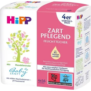 Dětská kosmetika HIPP DĚTSKÉ VLHČENÉ UBROUSKY JEMNÁ PÉČE NĚMECKO!
