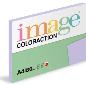 Kancelář Xerografický papír BAREVNÝ - Tundra / pastelově fialová / 100 listů / LA12