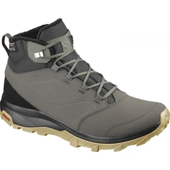 Pánská zimní obuv Salomon Yalta TS CSWP šedá