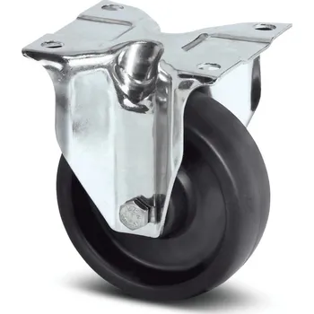 Pojezdové kolečko TENTE KOLEČKA Kolečko do pekařských pecí 80mm, pevné , plotýnka, 3478BOG080P62