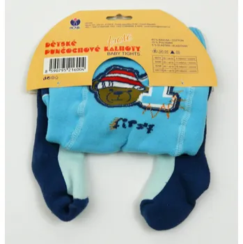 Novia Dětské froté punčocháče Medvídek 1 Velikost: 80/86