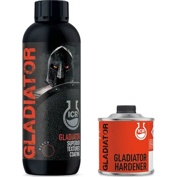 univerzální barva Sprint YA1 Gladiator černý, průhledný KIT A+B objem: 4L (4x1L set) tónovací