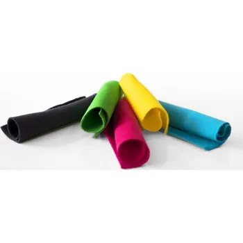 VZOREK LÁTKY 8x8 CM - 1 KUS Vyberte barvu vzorku: oranžová