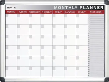Bi-Office Magnetická plánovací měsíční tabule 60 x 45 cm
