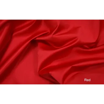Satén pevný Barva: Red