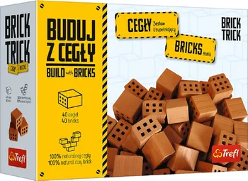 ostatní stavebnice Trefl Brick Trick Cihelné půlky 40 dílků