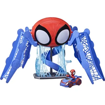 autíčko Hasbro Spiderman Pavoučí základna