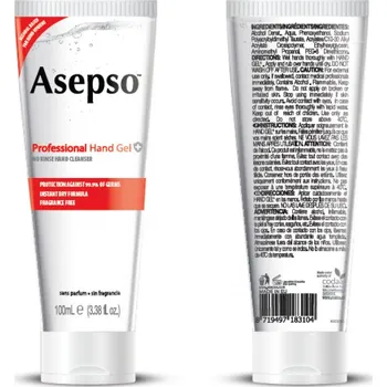 Asepso Čisticí gel na ruce 67% alkohol 100 ml