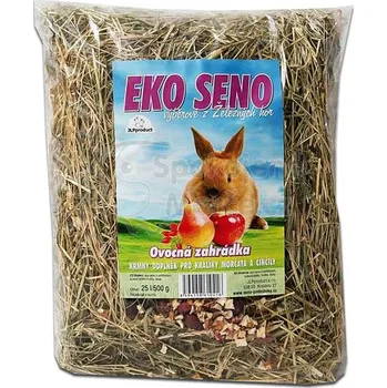 Podestýlka pro hlodavce JLP Product s.r.o. EKO seno - ovocná zahrádka 500 g