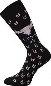 dámské ponožky BOMA Zodiac Býk černé 38-41