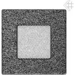 Kratki mřižka černo-stříbrná (lakovaná) 17x17 cm