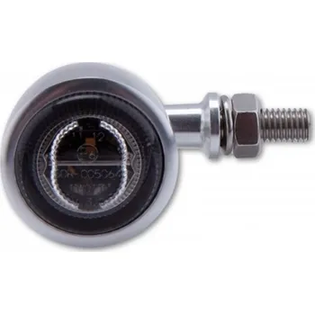 Osvětlení pro motocykl HIGHSIDER LED moto blinkr CLASSIC-X1 stříbrný