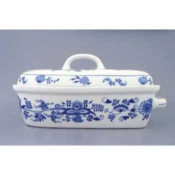 Český porcelán, a.s., Dubí Pekáč velký 2,4 l, cibulák, Český porcelán