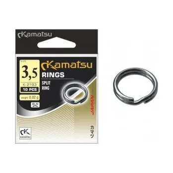 KAMATSU - Kroužky RINGS Split Ring vel. 5