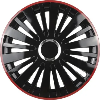 Poklice na kolo Kryt kola, poklice FALCON 16" černá s červeným okrajem 1ks