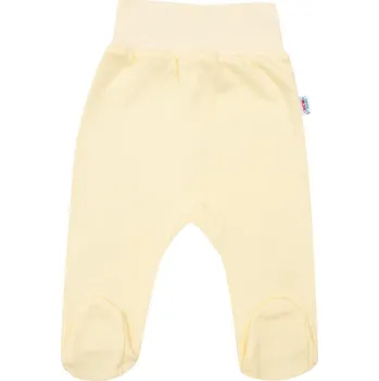 Kojenecké polodupačky New Baby žluté, vel. 80 (9-12m)