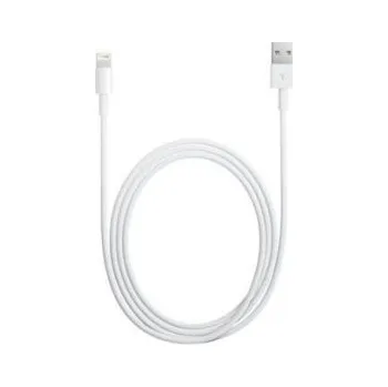 MD819 iPhone 5 Lightning Datový Kabel 2m White (Round Pack)