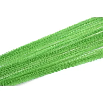 Příčesek Clip in pramínky REMY 45 cm, 4ks - zelená