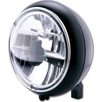 Osvětlení pro motocykl HIGHSIDER LED moto přední světlo Yuma 2 TYP 3 černé