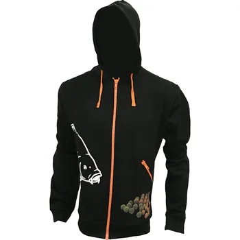 Rybářské oblečení Zfish Distance Casting Hoodie černá