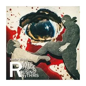 Zahraniční hudba LP Kevlar Bikini: Rants, Riffage And Rousing Rhythms CLR 2019 Coloured Splattered Clear With Red Splatter Vinyl