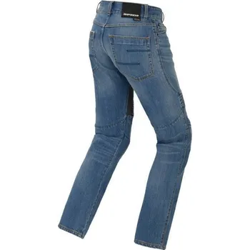 Sport SPIDI FURIOUS PRO modré, středně seprané jeans kalhoty na motorku 31