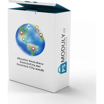 PrestaShop modul Aktuální GeoLokace (GeoLiteCity.dat / GeoLite2-City.mmdb)