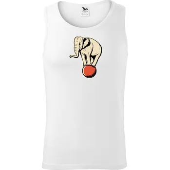 Pánské termoprádlo Slon na míči - Tílko pánské Core - M ( Bílá )