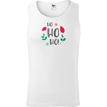 Hohoho nápis - Tílko pánské Core - XL ( Bílá )