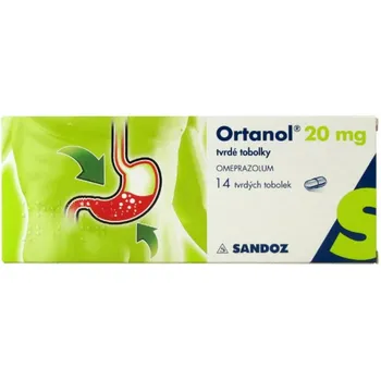 Lék při potížích s trávením Ortanol 20 mg 14 cps,