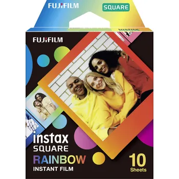 Fujifilm Instax Square 10 ks Rainbow