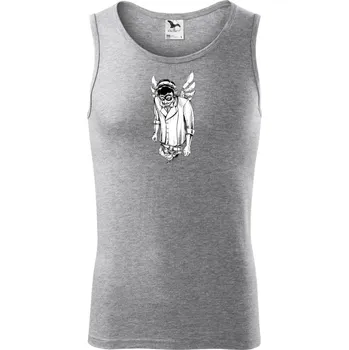 DJ bůh - Tílko pánské Core - 2XL ( Tmavě šedý melír )