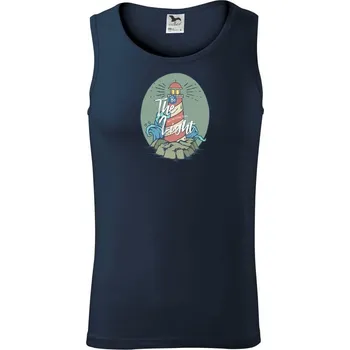 Light House - Tílko pánské Core - S ( Námořní modrá (velmi tmavá - téměř černá) )