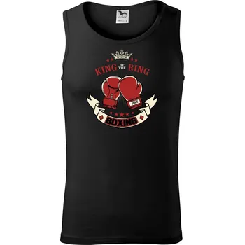 Pánské termoprádlo King of the Ring - dvě rukavice - Tílko pánské Core - L ( Černá )