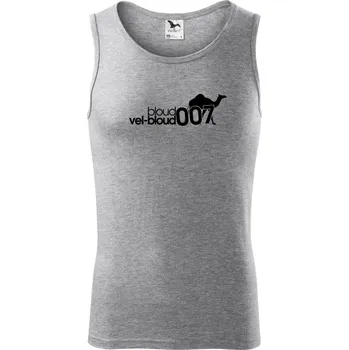 Velbloud 007 - Tílko pánské Core - XL ( Tmavě šedý melír )