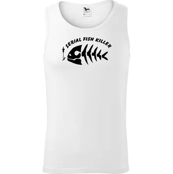 Rybaření - Serial fish killer - Tílko pánské Core - S ( Bílá )