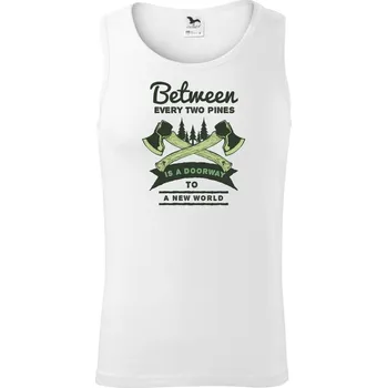 Between every two pines - Tílko pánské Core - L ( Bílá )